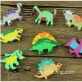 Borrador de dinosaurio creativo para regalo de niños